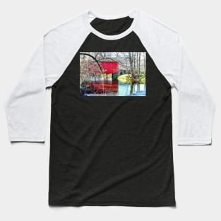 Reflections of Delaware Ashland Bridge Baseball T-Shirt